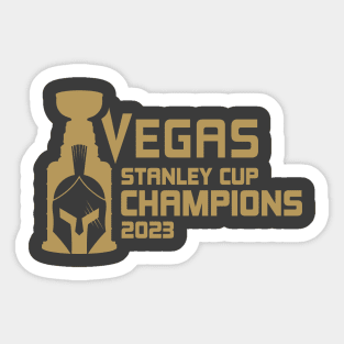 Vegas Stanley Cup Champions Sticker